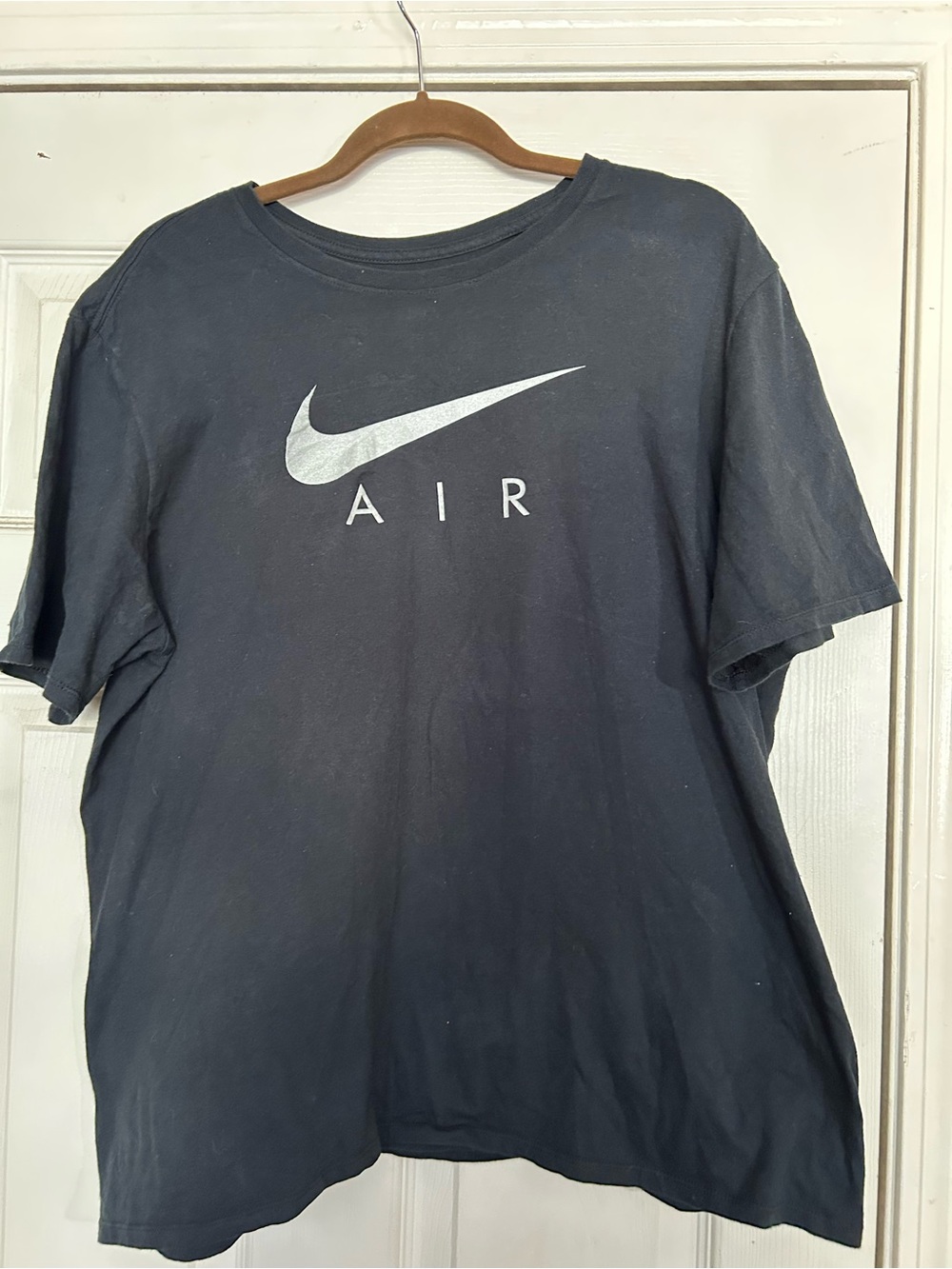 Nike Kids Black with Silver Graphic Basketball Tee